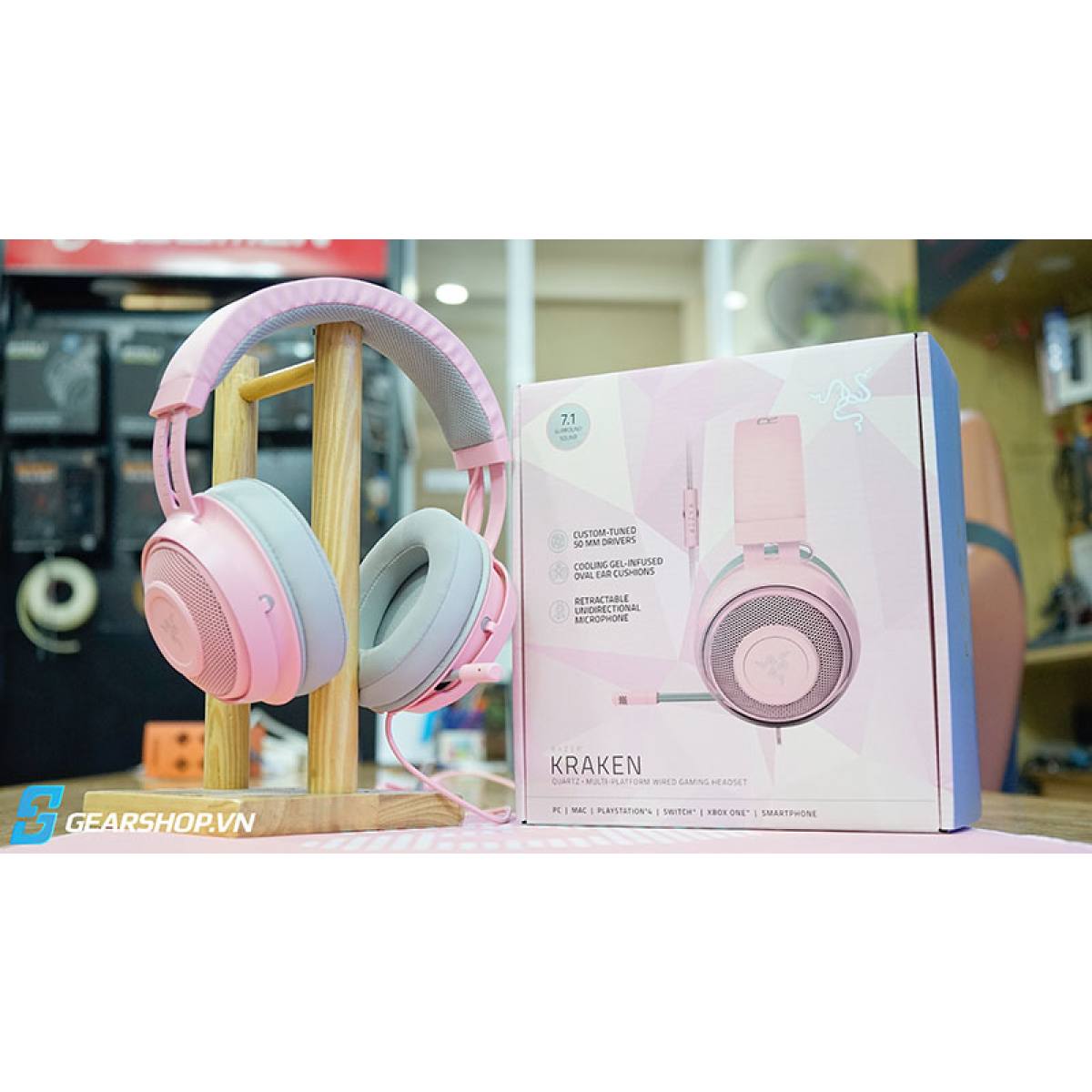 Tai nghe Razer Kraken Multi Platform - Quartz